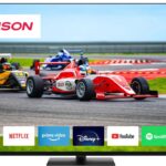 TV Set|THOMSON|50"|4K/Smart|QLED|3840x2160|Wireless LAN|Bluetooth|Google TV|Black|50QG7C14