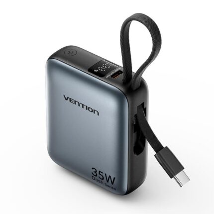 Vention Usb 10000Mah 35W/Mini Gray Fheh0