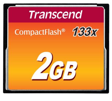 Transcend Memory Compact Flash 2Gb/Mlc Ts2Gcf133