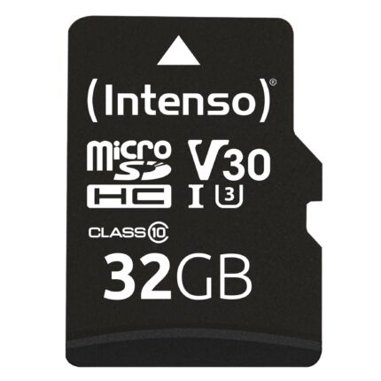 Intenso Memory Micro Sdhc 32Gb C10/W/Adapter 3433480