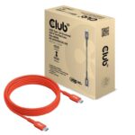 Club3D Usb-C To Usb-C 2M/M/M Cac-1573