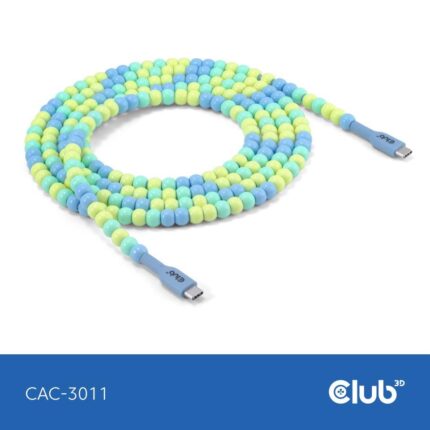 Club3D Usb-C To Usb-C/Blue Cac-3011
