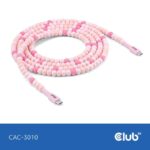 Club3D Usb-C To Usb-C/Pink Cac-3010