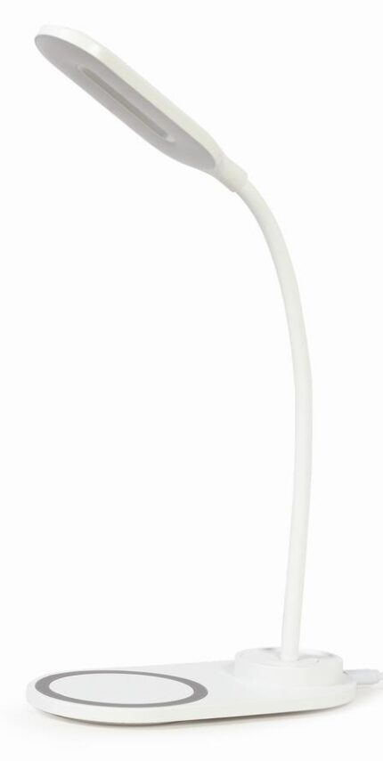 Gembird Mobile Wrl Desk Lamp/Wht Ta-Wpc10-Led-01-W