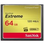 Sandisk Memory Compact Flash 64Gb/Sdcfxsb-064G-G46