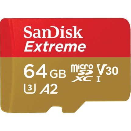 Sandisk Memory Micro Sdxc 64Gb Uhs-I/W/A Sdsqxah-064G-Gn6Aa