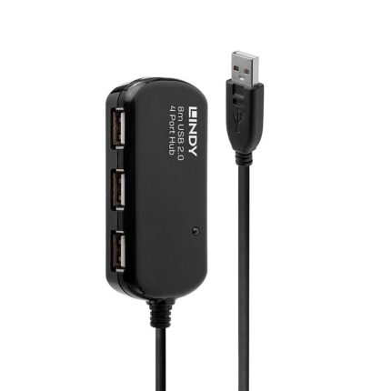 Lindy Usb2 Extension Hub 8M/Active 42781