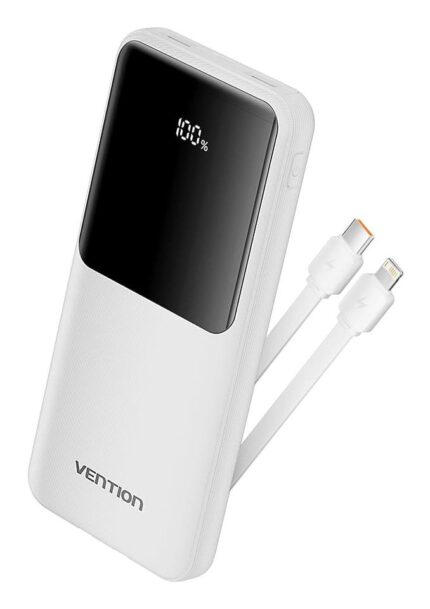 Vention Usb 10000Mah 22.5W/White Fhow0