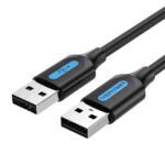 Vention Usb2.0 Male To Male/2M Black Cojbh