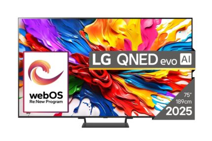 TV Set|LG|75"|4K/Smart|3840x2160|Wireless LAN|Bluetooth|webOS|75QNED93A6A