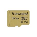 Transcend Memory Micro Sdhc 32Gb W/Adapt/Uhs-I Ts32Gusd500S