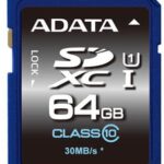 Adata Memory Sdxc 64Gb Class10/Asdx64Guicl10-R