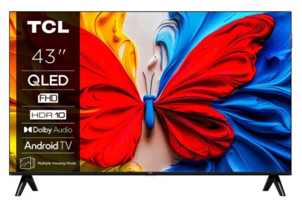TV Set|TCL|43 "|Full HD|1920 x 1080 pixels|Flat|16:9|QLED|43V5C