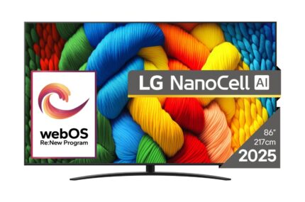 TV Set|LG|86"|4K/Smart|3840x2160|Wireless LAN|Bluetooth|webOS|Black|86NANO81A3A