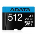 Adata Memory Micro Sdxc 512Gb W/Ad./Ausdx512Guicl10A1-Ra1