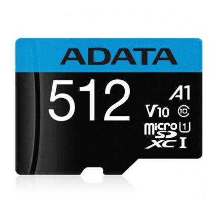 Adata Memory Micro Sdxc 512Gb W/Ad./Ausdx512Guicl10A1-Ra1