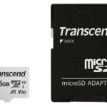 Transcend Memory Micro Sdxc 256Gb W/Adap/C10 Ts256Gusd300S-A