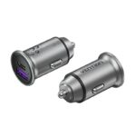 Vention Mobile Car 30W Usb/2P Gray Fffh0