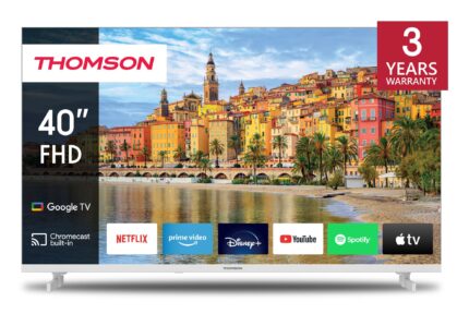 TV Set|THOMSON|40"|Smart/FHD|1920x1080|Wireless LAN|Bluetooth|Google TV|White|40FG2S14W