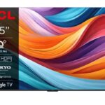 TV Set|TCL|85"|4K/Smart|QLED|3840x2160|Wireless LAN|Bluetooth|Google TV|Grey|85T7B