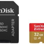 Sandisk Memory Micro Sdhc 32Gb Uhs-I/W/A Sdsqxaf-032G-Gn6At