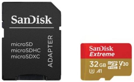 Sandisk Memory Micro Sdhc 32Gb Uhs-I/W/A Sdsqxaf-032G-Gn6At
