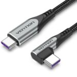 Vention Usb-C To Usb-C R.angle/1M Gray Takhf