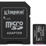 Kingston Memory Micro Sdxc 256Gb Uhs-I/W/Adapter Sdcs3/256Gb