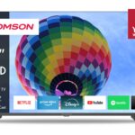TV Set|THOMSON|43"|4K/Smart|QLED|3840x2160|Wireless LAN|Bluetooth|Google TV|Black|43QG4S14