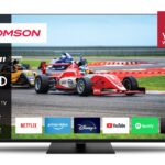 TV Set|THOMSON|43"|4K/Smart|QLED|3840x2160|Wireless LAN|Bluetooth|Google TV|Black|43QG7C14