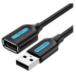 Vention Usb2.0 Male To Female/5M Black Cbibj