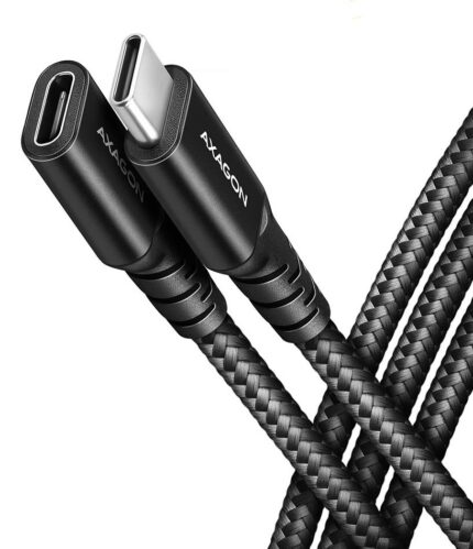 Axagon Usb-C Extension 0.5M/Black Bucm32-Cf05Ab