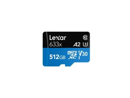 Lexar Memory Micro Sdxc 512Gb Uhs-I/W/Adapter Lsdmi512Bb633A