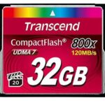 Transcend Memory Compact Flash 32Gb/800X Ts32Gcf800