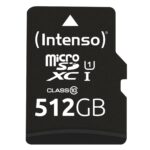 Intenso Memory Micro Sdxc 512Gb Uhs-I/W/Adapter 3423493