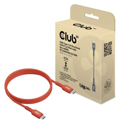 Club3D Usb-C To Usb-C 1M/M/M Cac-1511