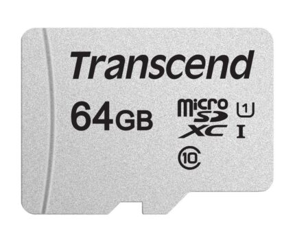 Transcend Memory Micro Sdxc 64Gb/C10 Ts64Gusd300S