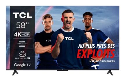 TV Set|TCL|58"|4K/Smart|3840x2160|Wireless LAN|Bluetooth|Google TV|58V6B