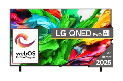 TV Set|LG|75"|4K/Smart|3840x2160|Wireless LAN|Bluetooth|webOS|Black|75QNED85A3C