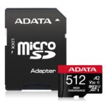 Adata Memory Micro Sdxc 512Gb W/Ad./Ausdx512Gui3V30Sha2-Ra1