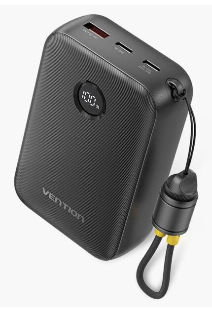 Vention Usb 20000Mah 22.5W/Black Fkbb0-C