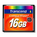 Transcend Memory Compact Flash 16Gb/133X Ts16Gcf133