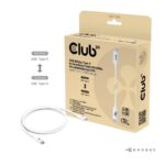 Club3D Usb-C To Usb-C 1.2M/White Cac-1572