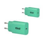 Club3D Mobile Wall Usb-C/2Pk 30W Green Cac-3024