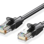 PATCH CABLE CAT.6 UTP/1M BLACK IBEBF VENTION