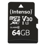 Intenso Memory Micro Sdxc 64Gb C10/W/Adapter 3433490