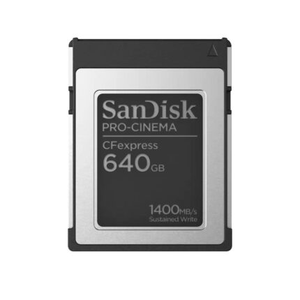 Sandisk Memory Compact Flash 640Gb/Sdcfec-640G-Gn4Nn