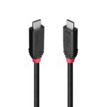 Lindy Usb4 240W Type C 2M/Black Line 37002