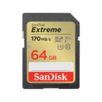 Sandisk Memory Sdxc 64Gb Uhs-1/Sdsdxv2-064G-Gncin