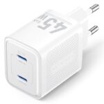 Vention Mobile Wall 45W Usb-C/2P White Fefw0-Eu
